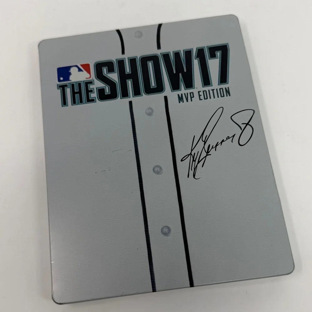 MLB The Show 17 MVP Edition PS4 Sony PlayStation 4 SteelBook Ken Griffey Jr Case